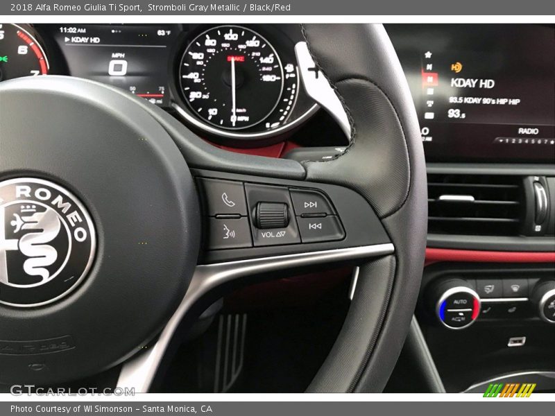  2018 Giulia Ti Sport Steering Wheel