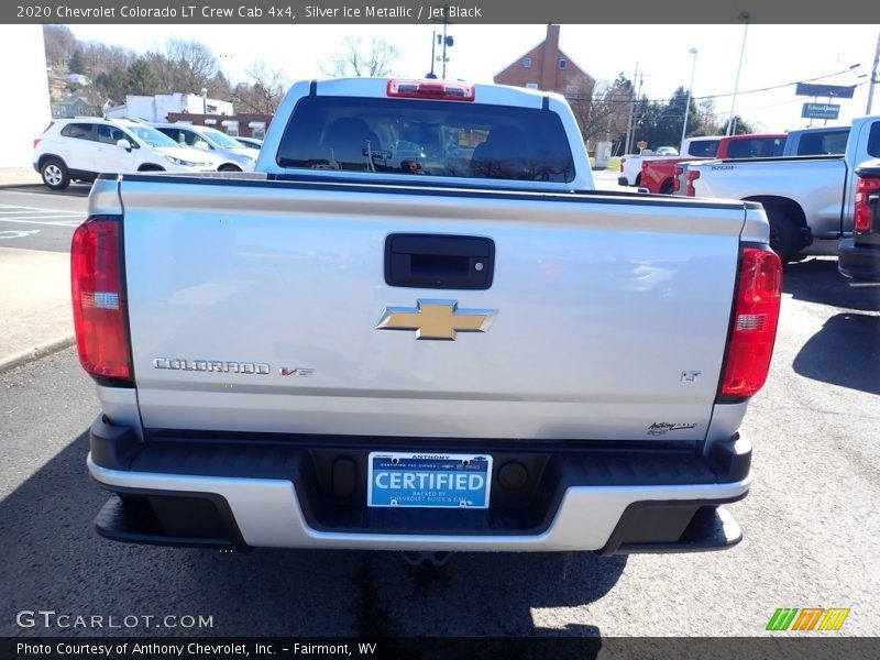Silver Ice Metallic / Jet Black 2020 Chevrolet Colorado LT Crew Cab 4x4
