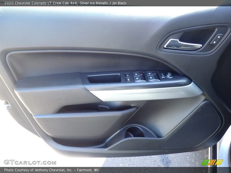 Silver Ice Metallic / Jet Black 2020 Chevrolet Colorado LT Crew Cab 4x4