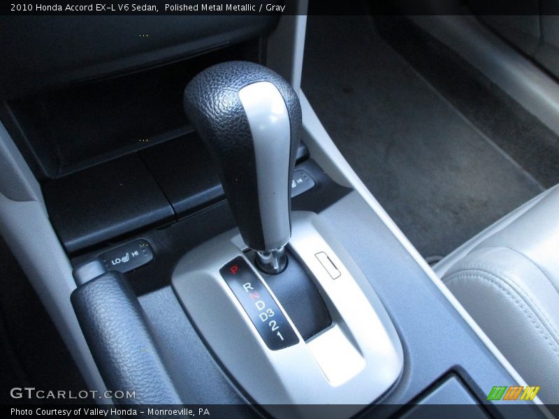 Polished Metal Metallic / Gray 2010 Honda Accord EX-L V6 Sedan