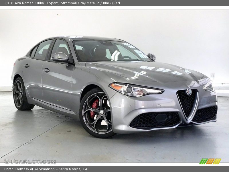  2018 Giulia Ti Sport Stromboli Gray Metallic