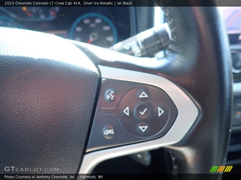 Silver Ice Metallic / Jet Black 2020 Chevrolet Colorado LT Crew Cab 4x4