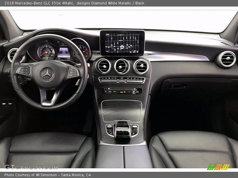 Dashboard of 2018 GLC 350e 4Matic
