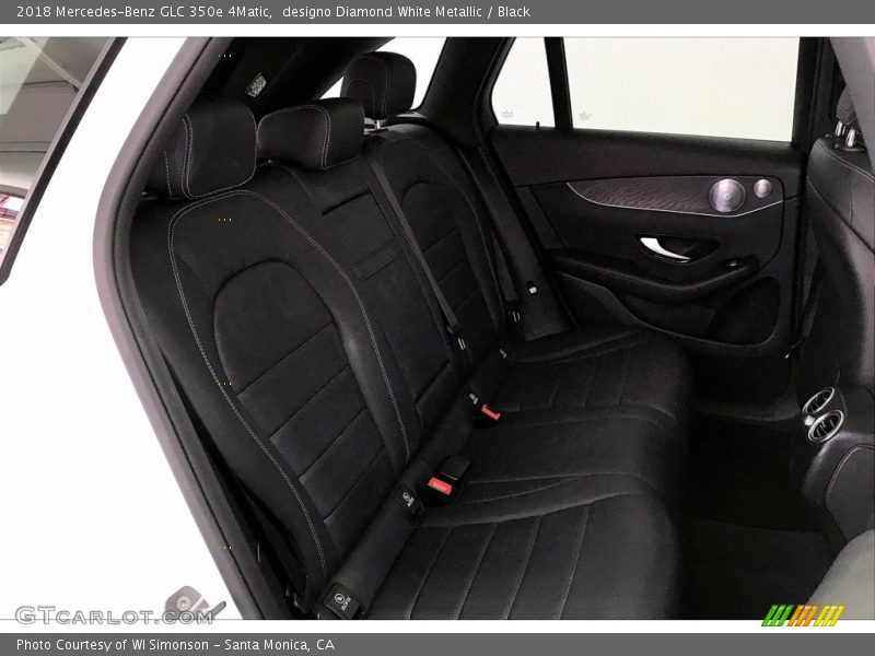 designo Diamond White Metallic / Black 2018 Mercedes-Benz GLC 350e 4Matic