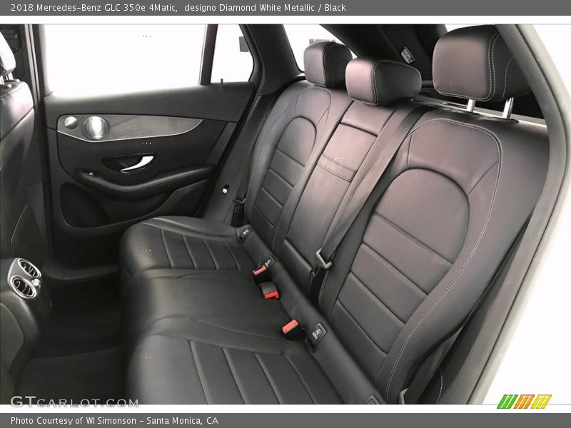 Rear Seat of 2018 GLC 350e 4Matic