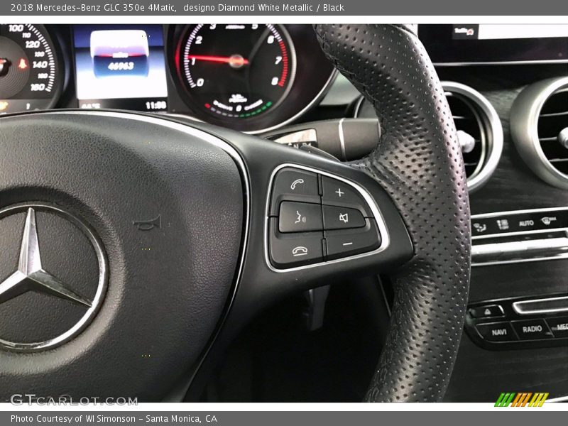 2018 GLC 350e 4Matic Steering Wheel