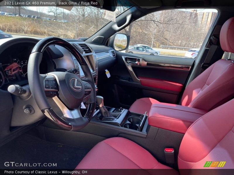  2021 GX 460 Premium Rioja Red Interior