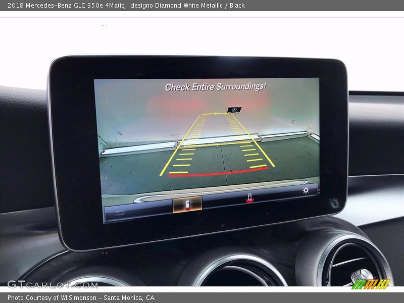 designo Diamond White Metallic / Black 2018 Mercedes-Benz GLC 350e 4Matic