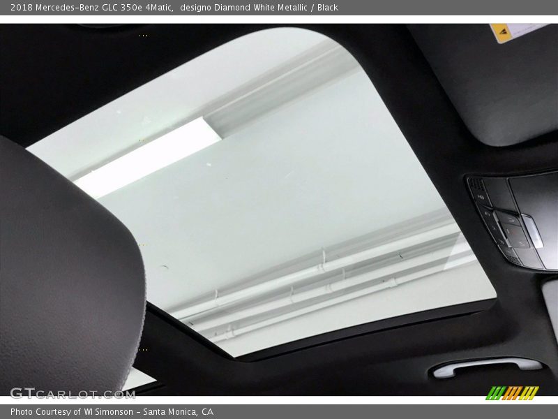 designo Diamond White Metallic / Black 2018 Mercedes-Benz GLC 350e 4Matic