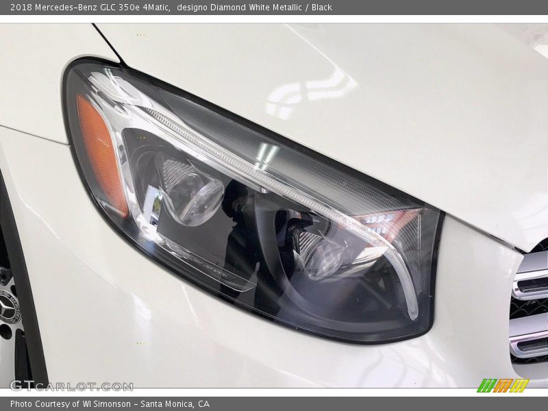 designo Diamond White Metallic / Black 2018 Mercedes-Benz GLC 350e 4Matic