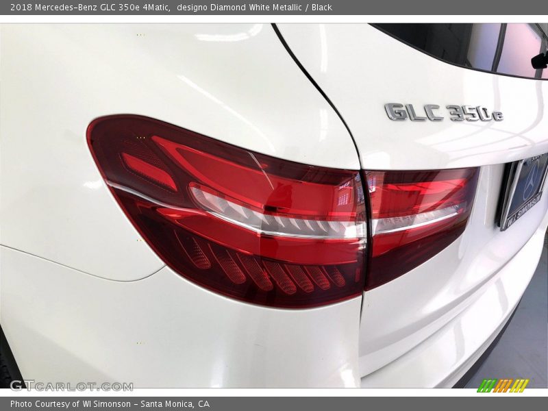 designo Diamond White Metallic / Black 2018 Mercedes-Benz GLC 350e 4Matic