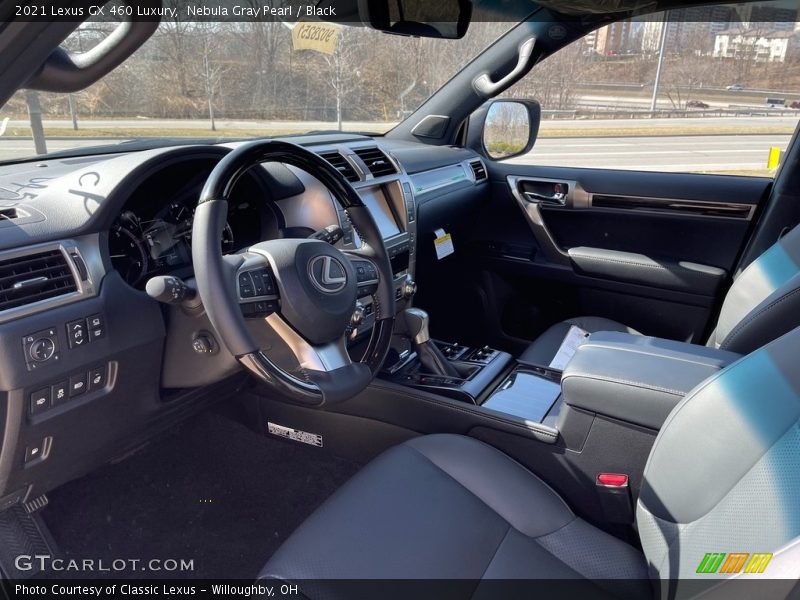 Nebula Gray Pearl / Black 2021 Lexus GX 460 Luxury