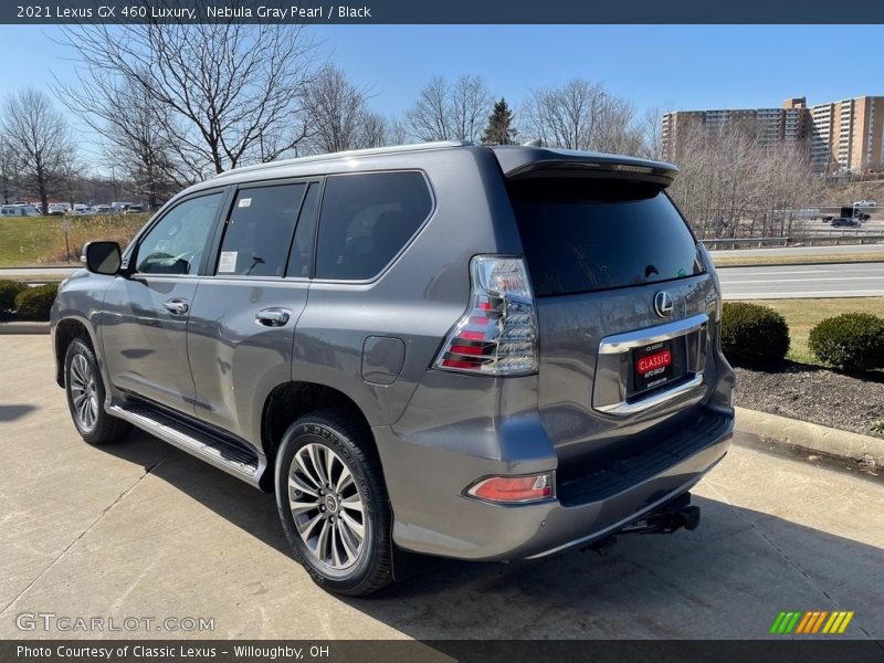 Nebula Gray Pearl / Black 2021 Lexus GX 460 Luxury