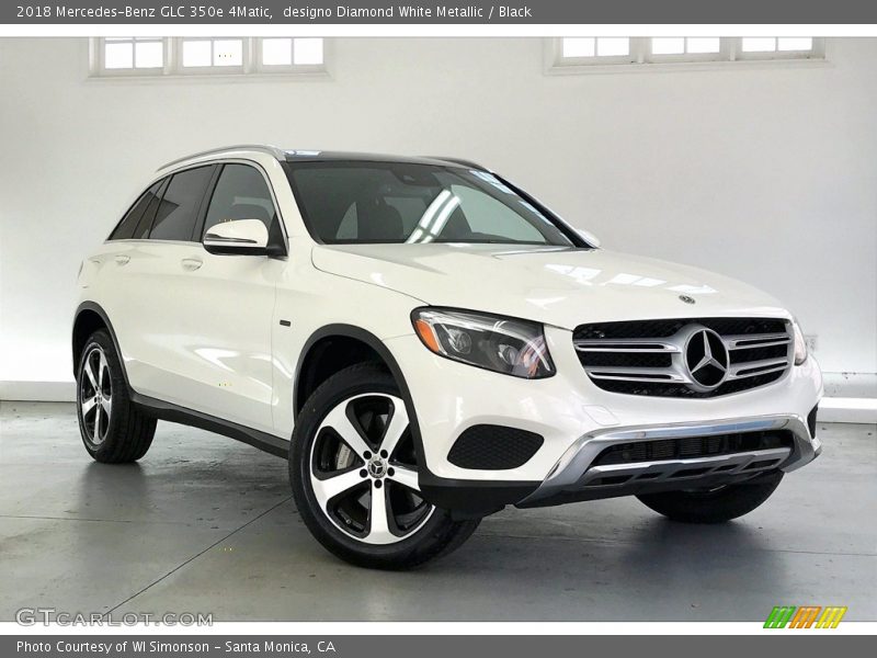  2018 GLC 350e 4Matic designo Diamond White Metallic
