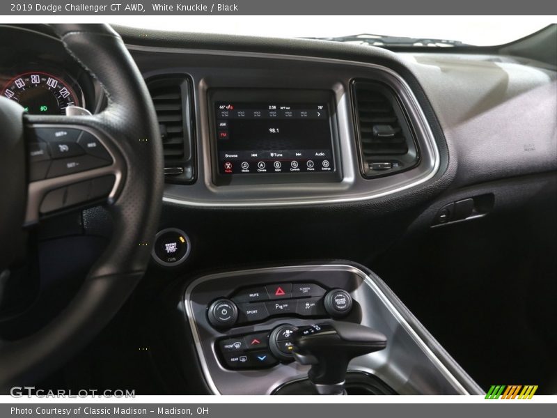 White Knuckle / Black 2019 Dodge Challenger GT AWD