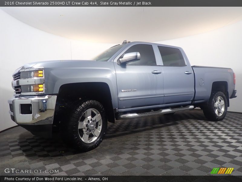 Slate Gray Metallic / Jet Black 2016 Chevrolet Silverado 2500HD LT Crew Cab 4x4