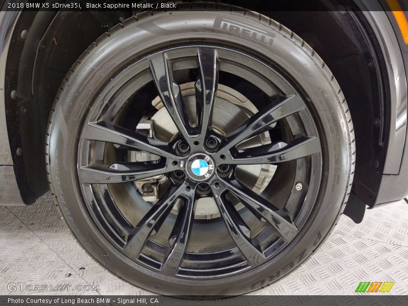 Black Sapphire Metallic / Black 2018 BMW X5 sDrive35i