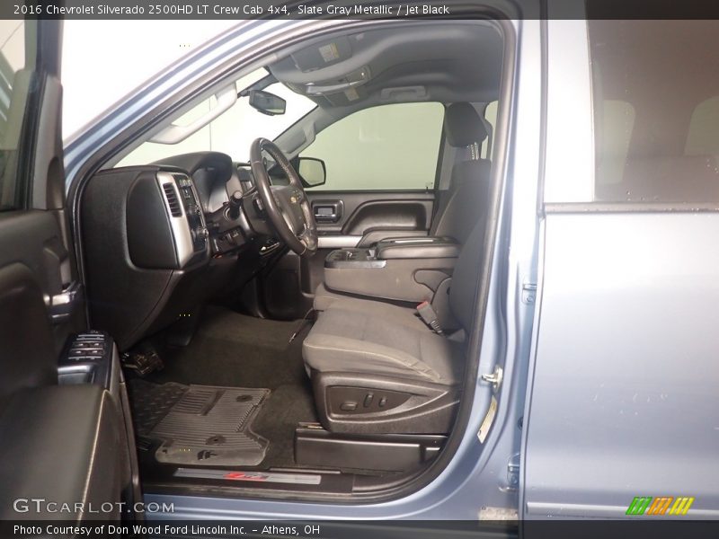 Slate Gray Metallic / Jet Black 2016 Chevrolet Silverado 2500HD LT Crew Cab 4x4