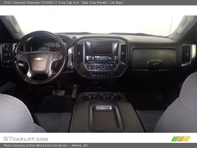 Slate Gray Metallic / Jet Black 2016 Chevrolet Silverado 2500HD LT Crew Cab 4x4