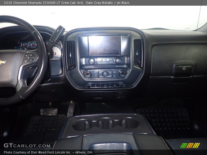 Slate Gray Metallic / Jet Black 2016 Chevrolet Silverado 2500HD LT Crew Cab 4x4