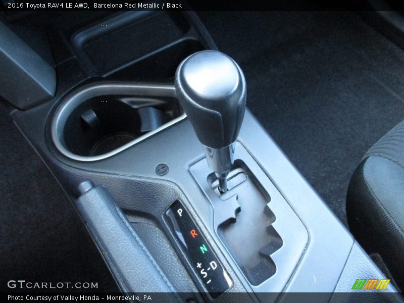 Barcelona Red Metallic / Black 2016 Toyota RAV4 LE AWD
