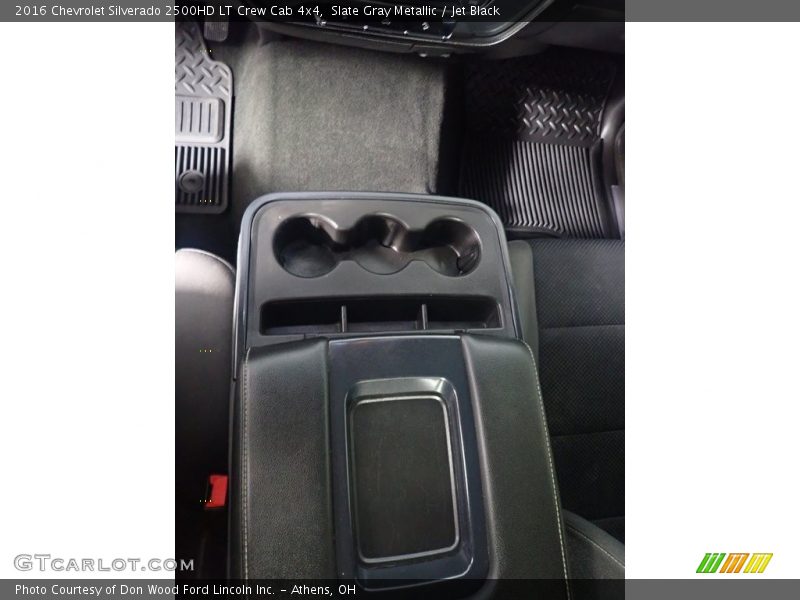 Slate Gray Metallic / Jet Black 2016 Chevrolet Silverado 2500HD LT Crew Cab 4x4