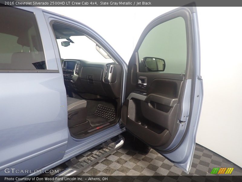 Slate Gray Metallic / Jet Black 2016 Chevrolet Silverado 2500HD LT Crew Cab 4x4