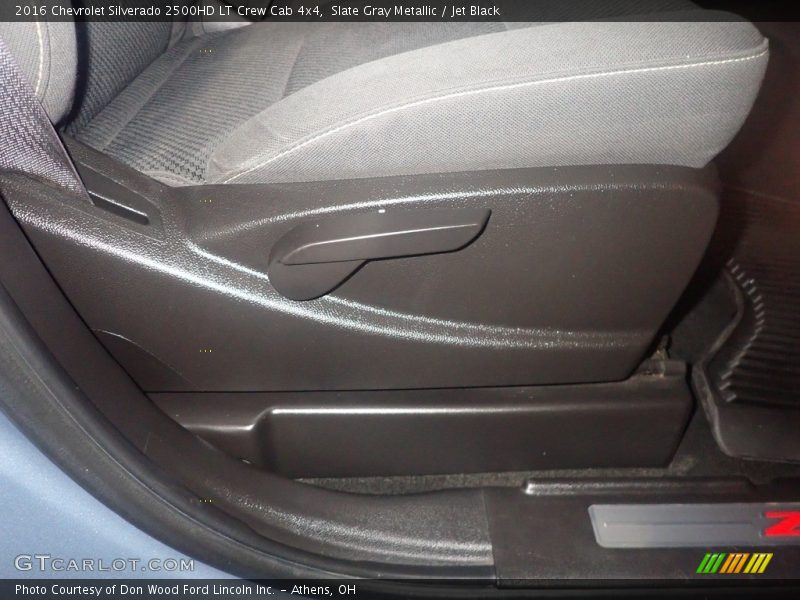 Slate Gray Metallic / Jet Black 2016 Chevrolet Silverado 2500HD LT Crew Cab 4x4