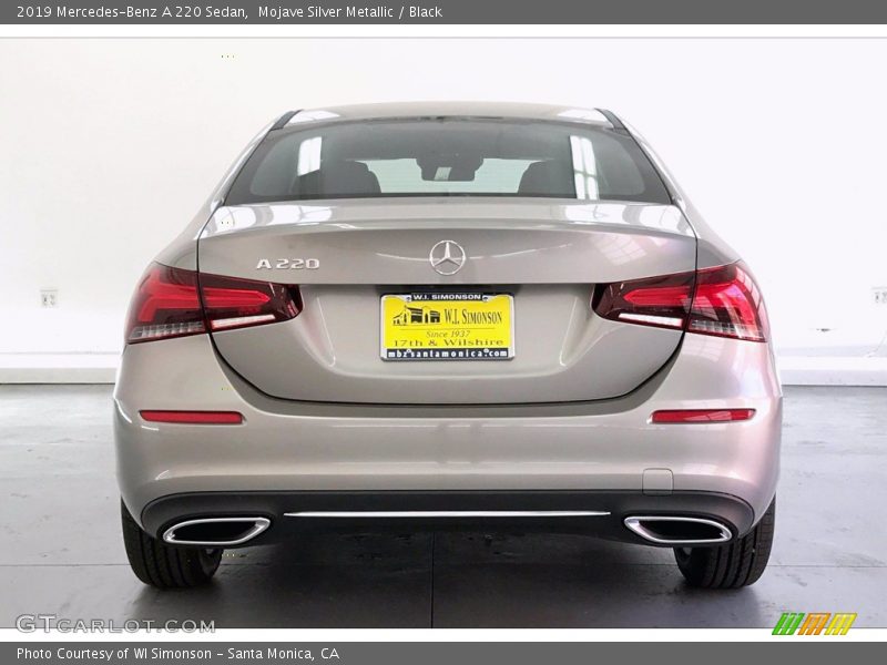 Mojave Silver Metallic / Black 2019 Mercedes-Benz A 220 Sedan
