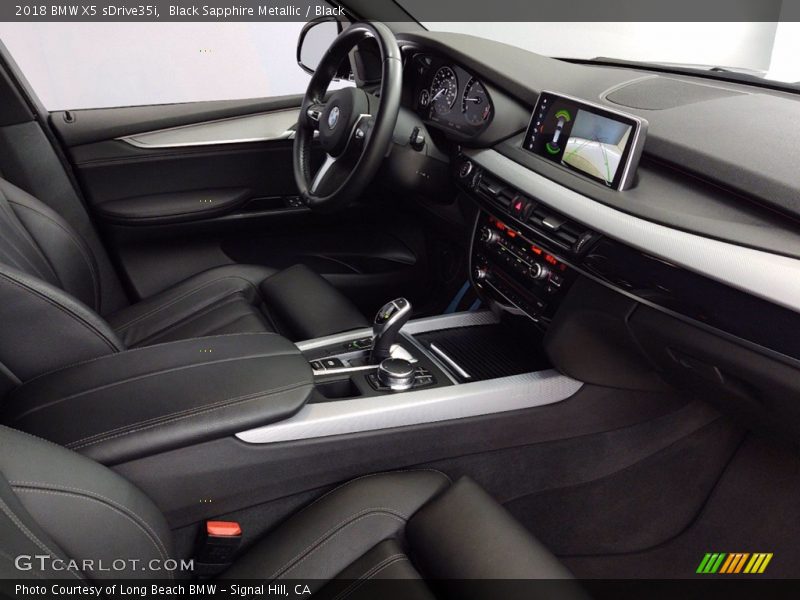 Black Sapphire Metallic / Black 2018 BMW X5 sDrive35i