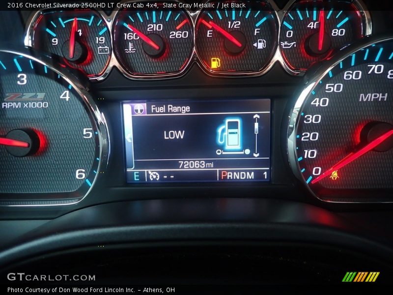  2016 Silverado 2500HD LT Crew Cab 4x4 LT Crew Cab 4x4 Gauges