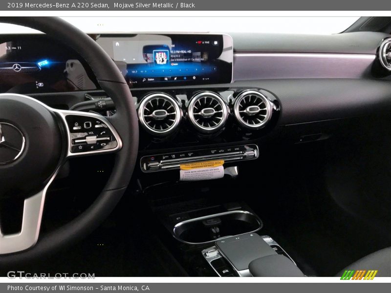 Mojave Silver Metallic / Black 2019 Mercedes-Benz A 220 Sedan