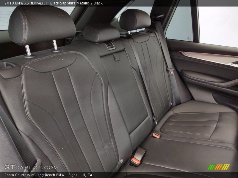 Black Sapphire Metallic / Black 2018 BMW X5 sDrive35i