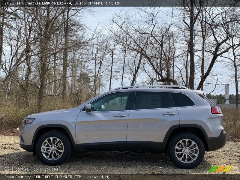 Billet Silver Metallic / Black 2021 Jeep Cherokee Latitude Lux 4x4