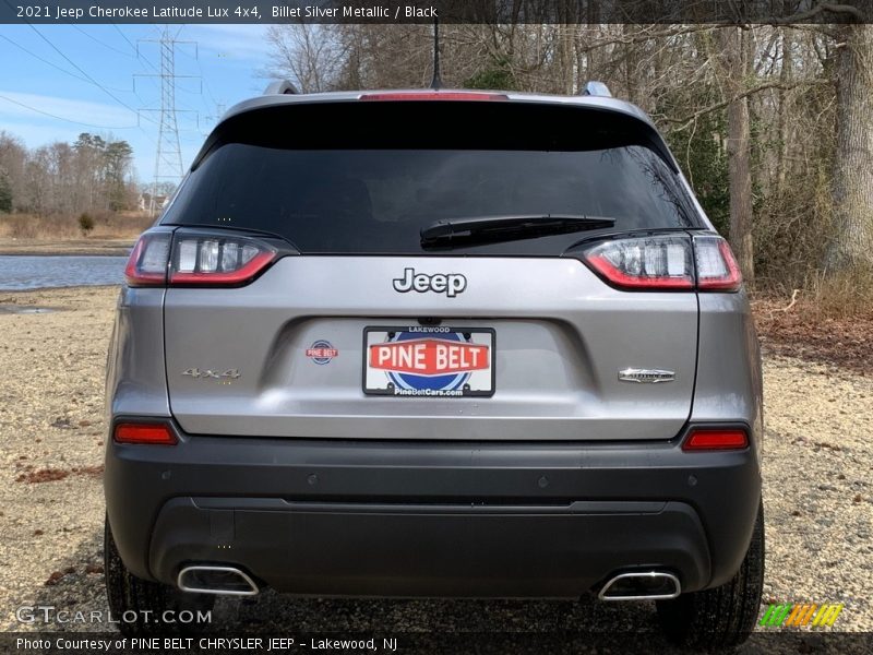 Billet Silver Metallic / Black 2021 Jeep Cherokee Latitude Lux 4x4