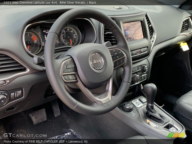 Billet Silver Metallic / Black 2021 Jeep Cherokee Latitude Lux 4x4