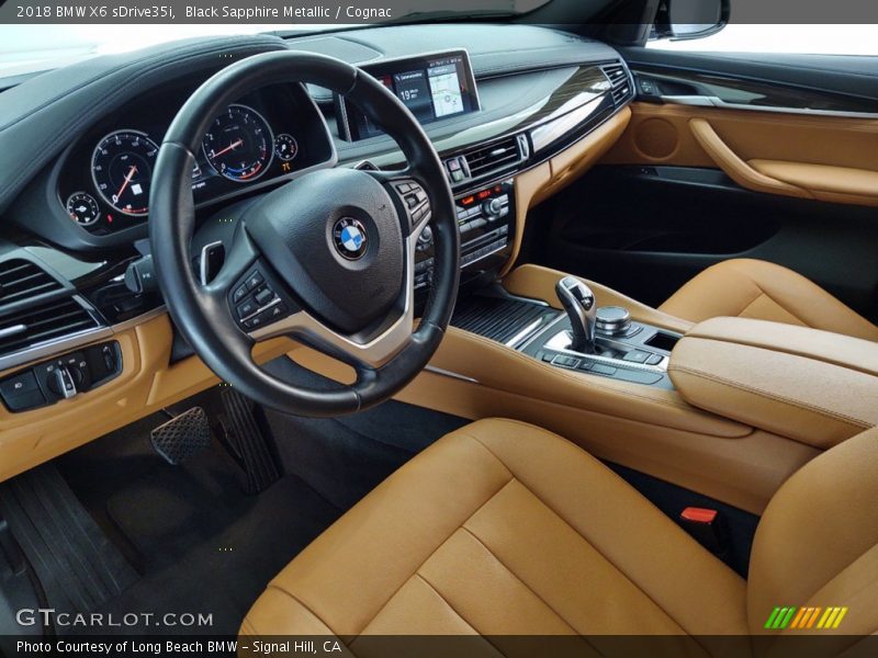  2018 X6 sDrive35i Cognac Interior