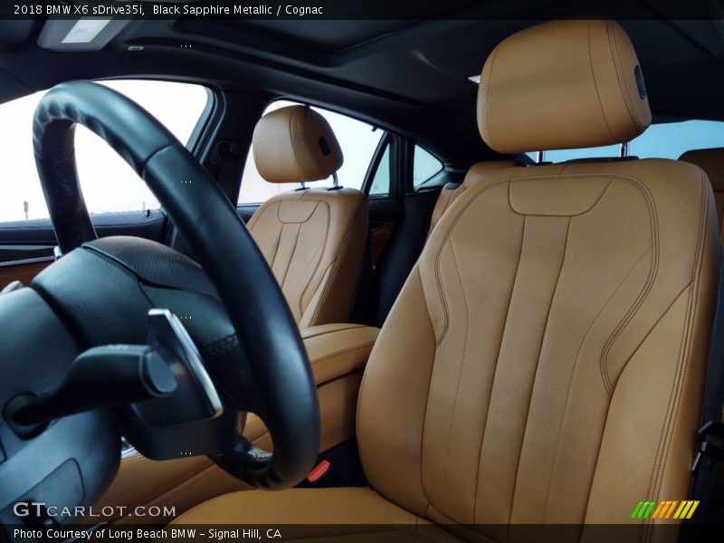 Front Seat of 2018 X6 sDrive35i