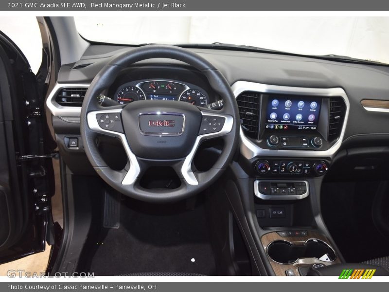 Red Mahogany Metallic / Jet Black 2021 GMC Acadia SLE AWD
