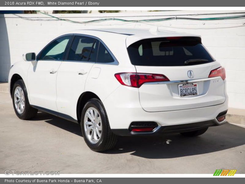 White Diamond Pearl / Ebony 2018 Acura RDX FWD