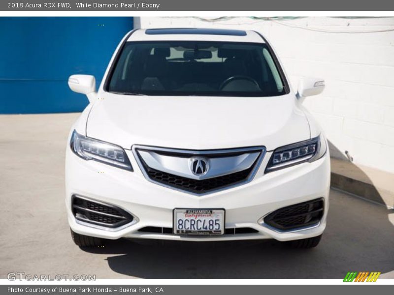 White Diamond Pearl / Ebony 2018 Acura RDX FWD