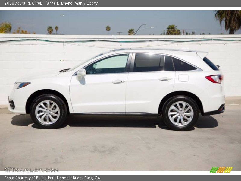 White Diamond Pearl / Ebony 2018 Acura RDX FWD