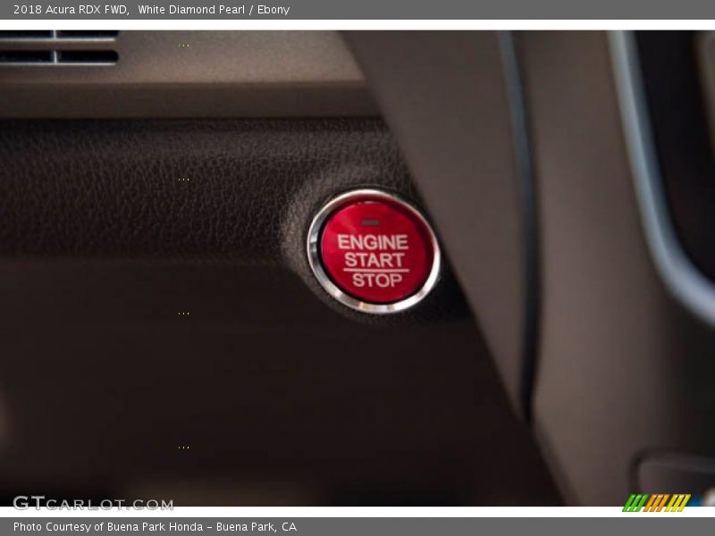 White Diamond Pearl / Ebony 2018 Acura RDX FWD