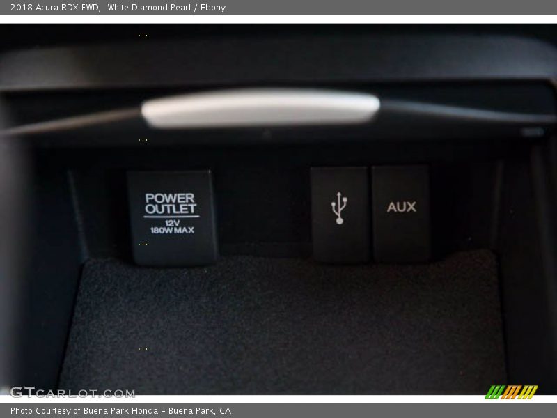 White Diamond Pearl / Ebony 2018 Acura RDX FWD