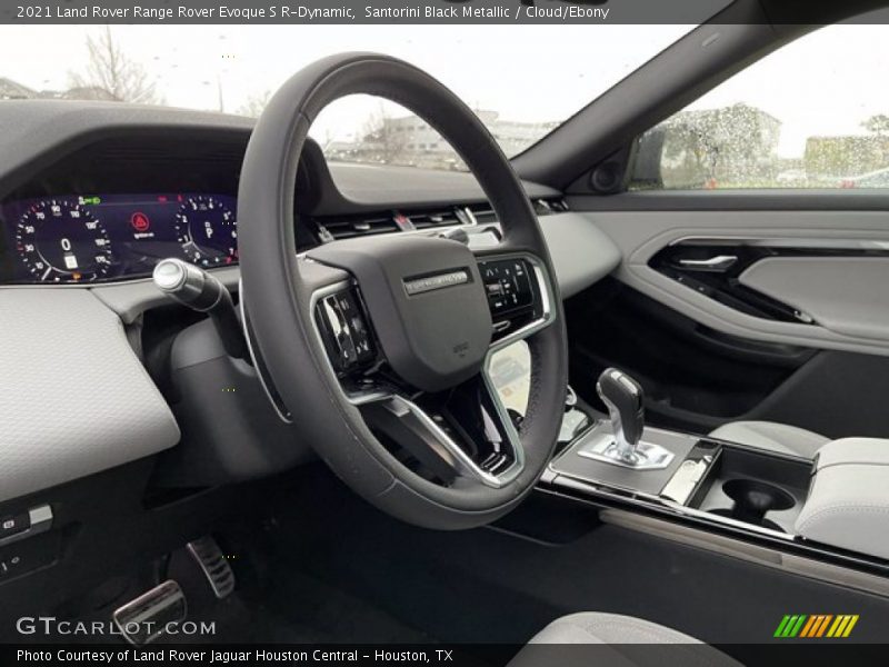 Santorini Black Metallic / Cloud/Ebony 2021 Land Rover Range Rover Evoque S R-Dynamic