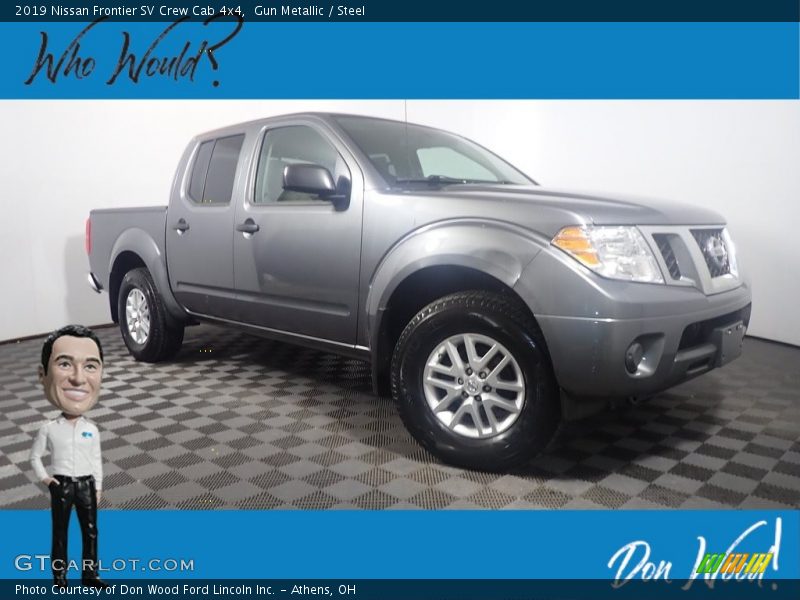 Gun Metallic / Steel 2019 Nissan Frontier SV Crew Cab 4x4