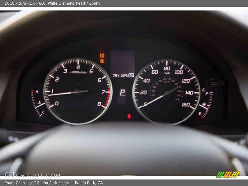  2018 RDX FWD FWD Gauges