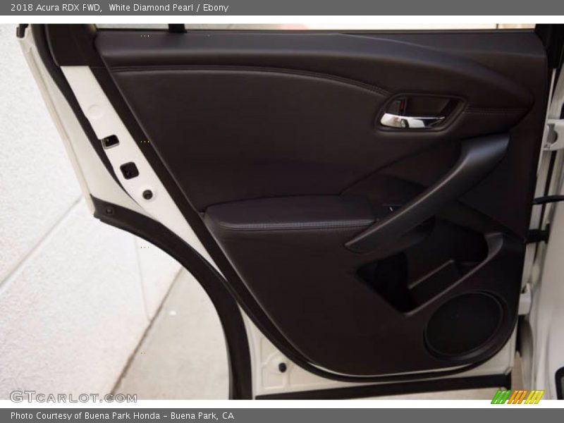 White Diamond Pearl / Ebony 2018 Acura RDX FWD