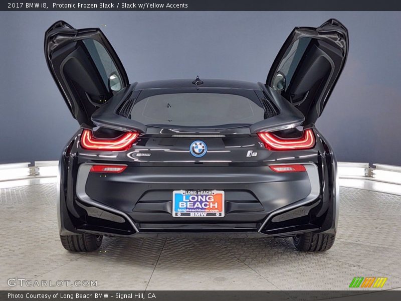 Protonic Frozen Black / Black w/Yellow Accents 2017 BMW i8