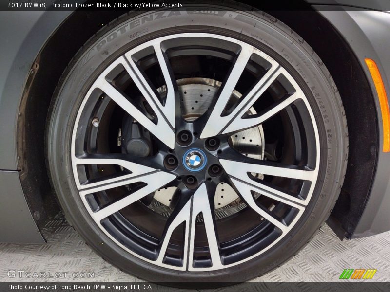 Protonic Frozen Black / Black w/Yellow Accents 2017 BMW i8